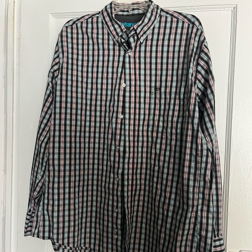 Men’s Wrangler 20x performance button down
